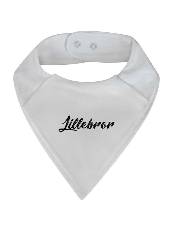 Klassisk siklesmekke med navn i offwhite økologisk bomull