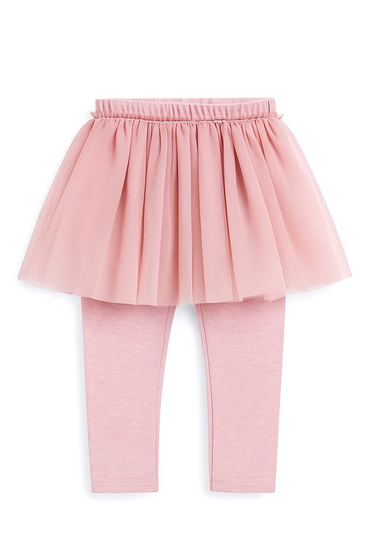 Melert tights med ballerinaskjørt