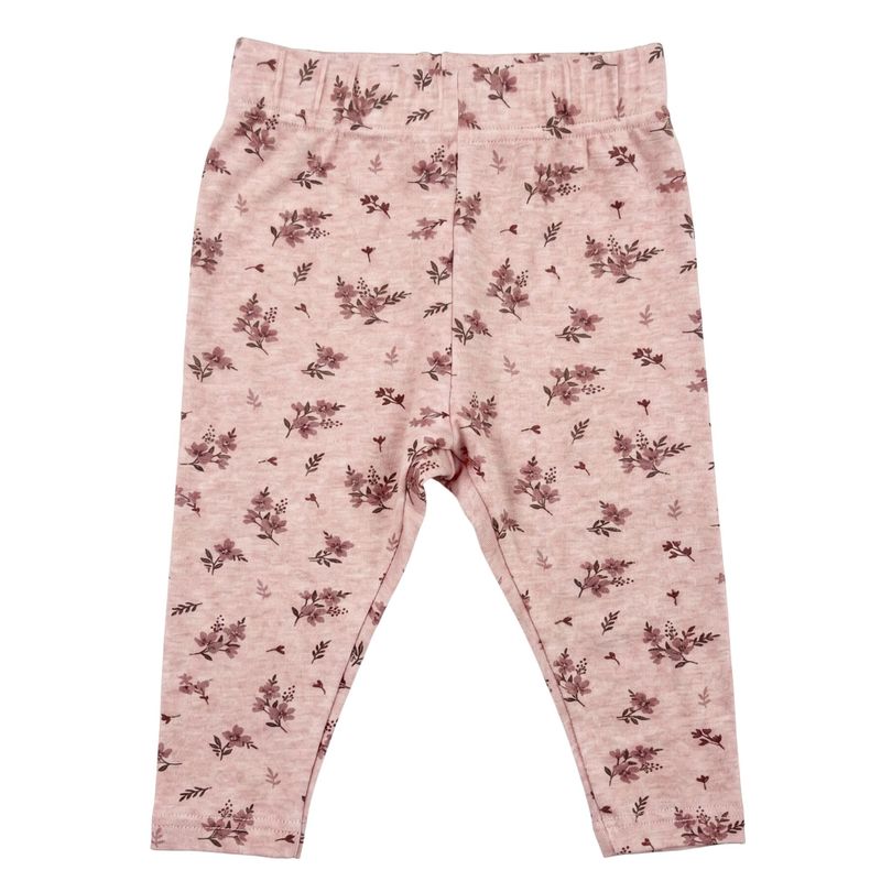 Merinoull med bambus bukse i fargen dusrosa - dusty rose